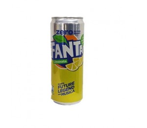 Fanta Lemon  Zero lattina 0,33 cl