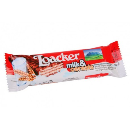 Loacker Milk+cereals 25g