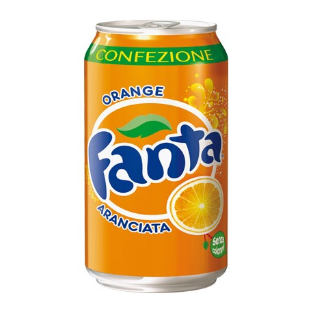 Fanta Orange Lattina 33 Cl