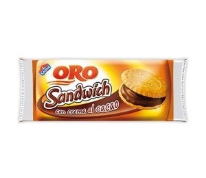 Oro Sandwich Crema Cacao Saiwa 80 gr.